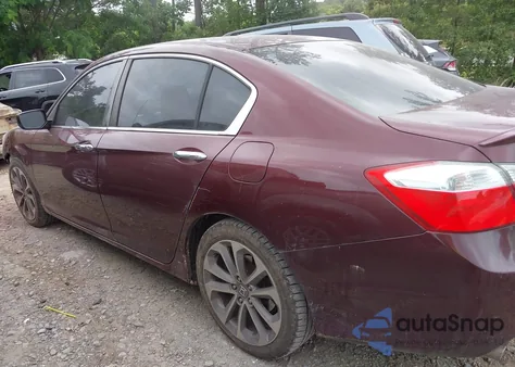 2013 Honda Accord Sport из США, поврежденный, VIN 1HGCR2F55DA262793